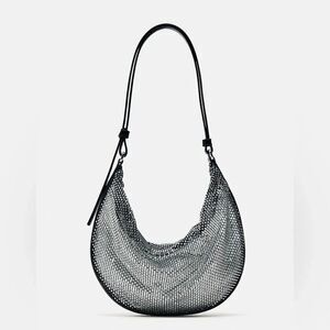 ZARA SPARKLY SHOULDER BAG